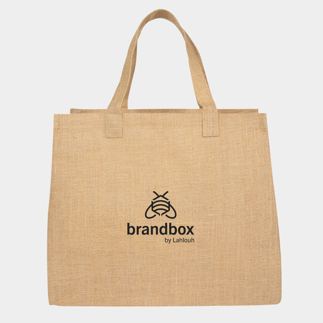 Juliet Jute Tote Bag