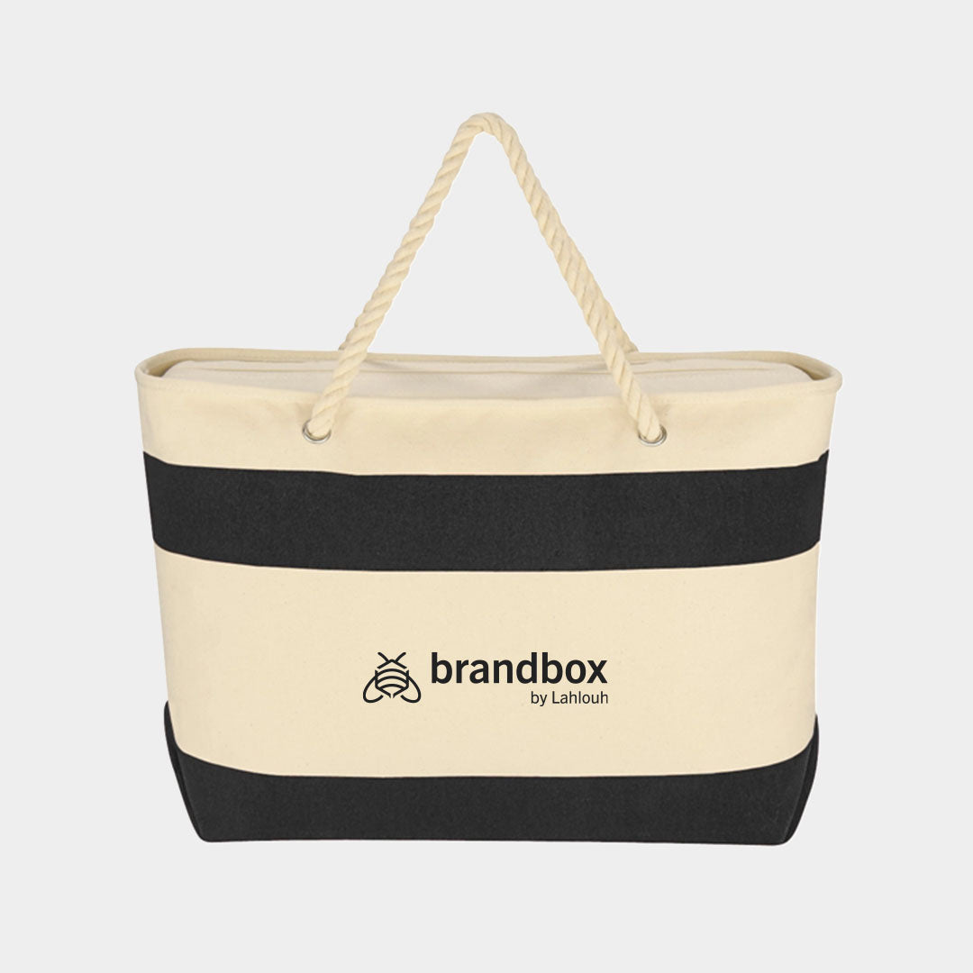 Large Cruising Tote Bag With Rope Handles