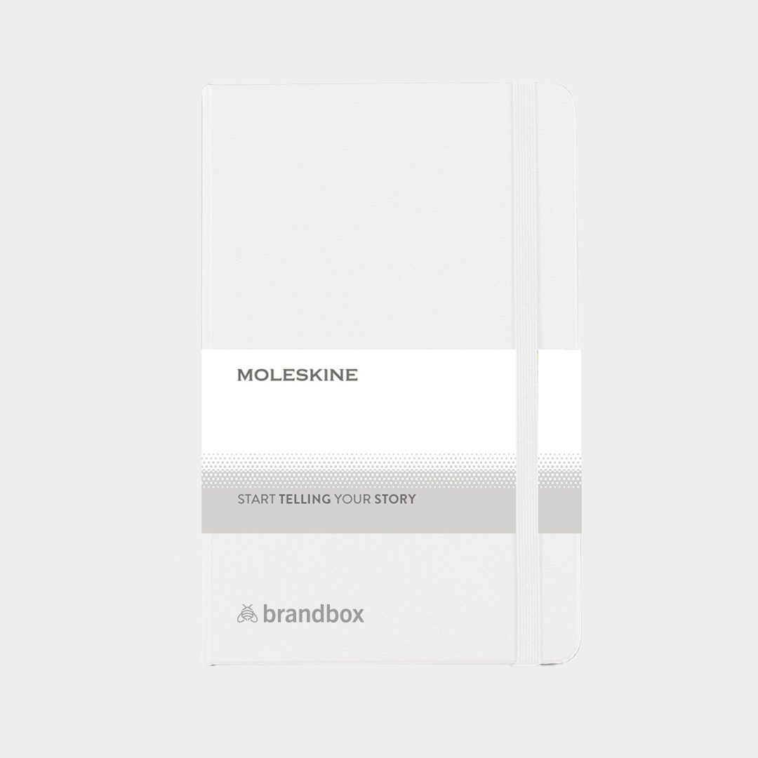 Moleskine® Hard Cover Ruled Medium Notebook