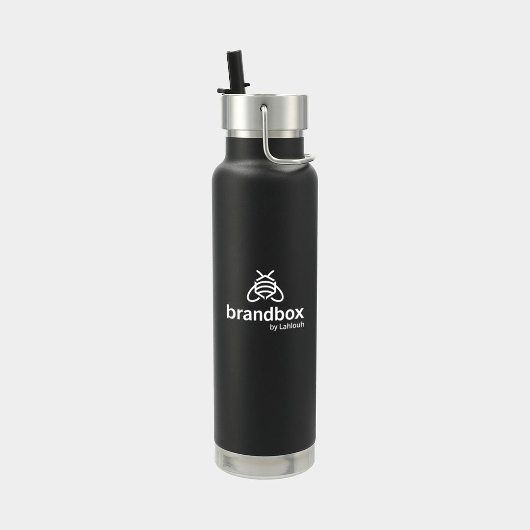 Thor Copper Vacuum Insulated Bottle 25oz Straw Lid