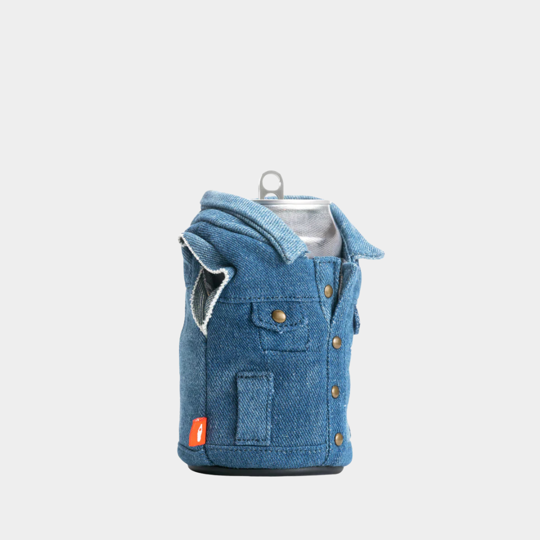 The Puffin Drinkware Denim Vest Pride