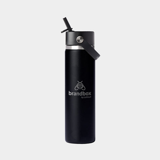 Hydro Flask® Wide Mouth w/ Flex Straw Cap 24oz