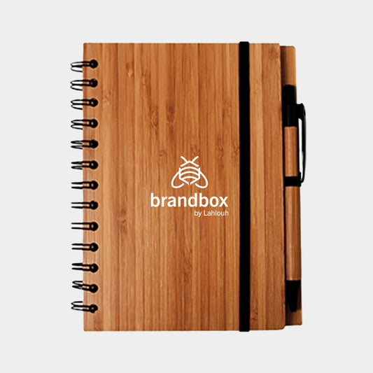 SYRACUSE BAMBOO COVER NOTEBOOK